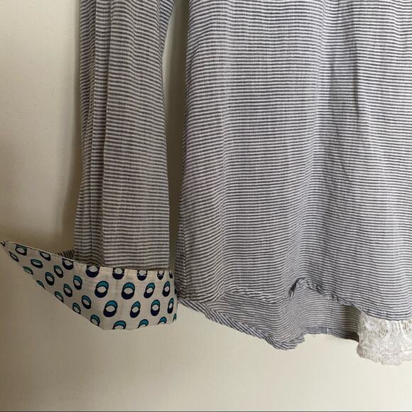 Birds Paradis Trovata | Button Down Lace Shirt - Picture 3 of 9